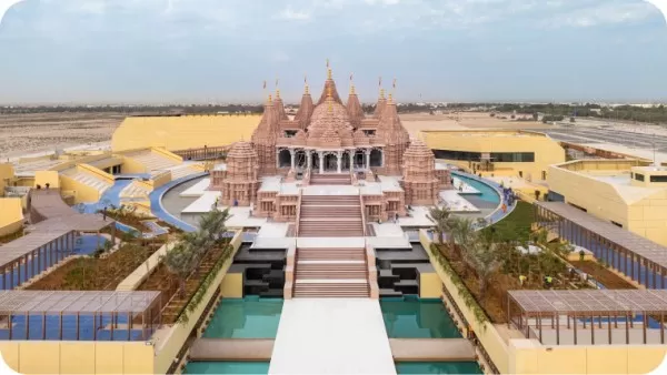 Abu Dhabi City Tour with BAPS Hindu Mandir Visit from Dubai