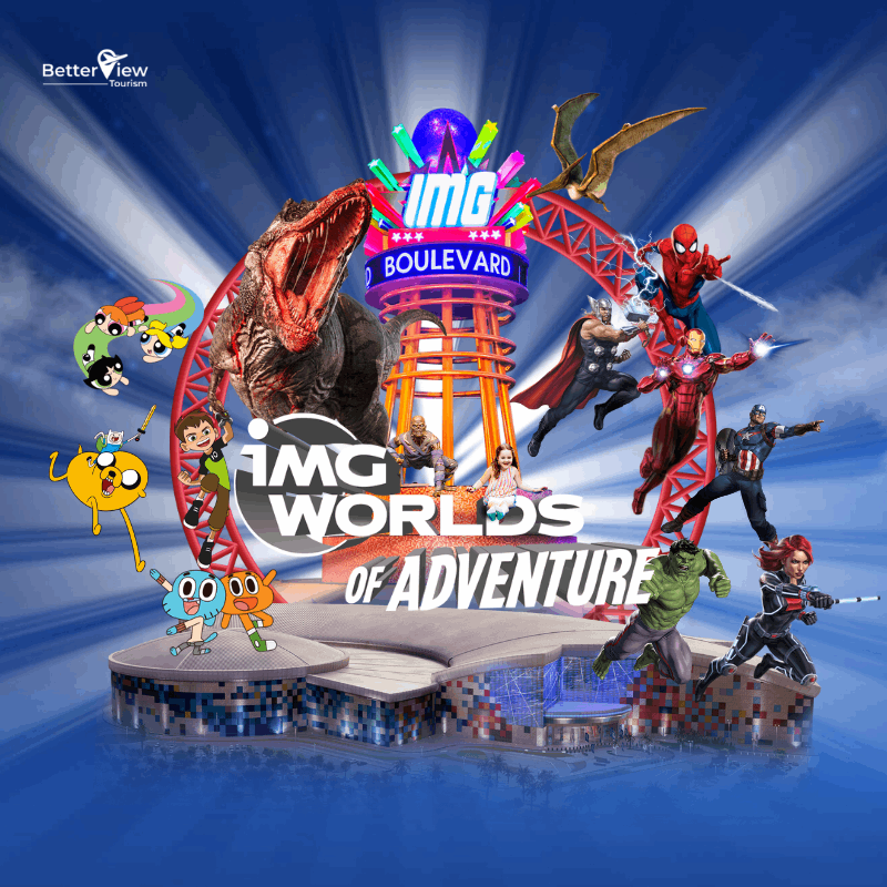 IMG Worlds of Adventure: Dubai’s largest theme park full of adventure