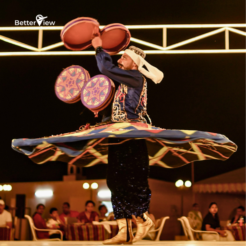The Tanoura Show in Dubai : A Colorful Celebration of Culture